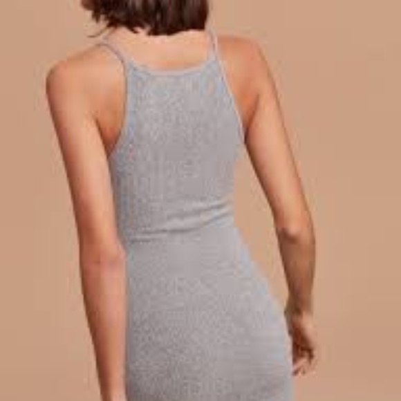 Community Black Parfit Ribbed Dress Size M - Picture 2 of 4